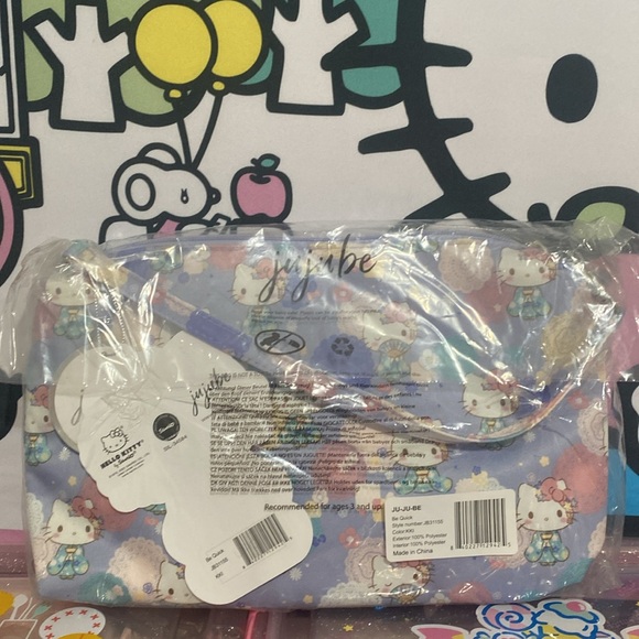 NWT New Jujube Hello Kitty Kimono Be Quick small bag pouch - Picture 2 of 4